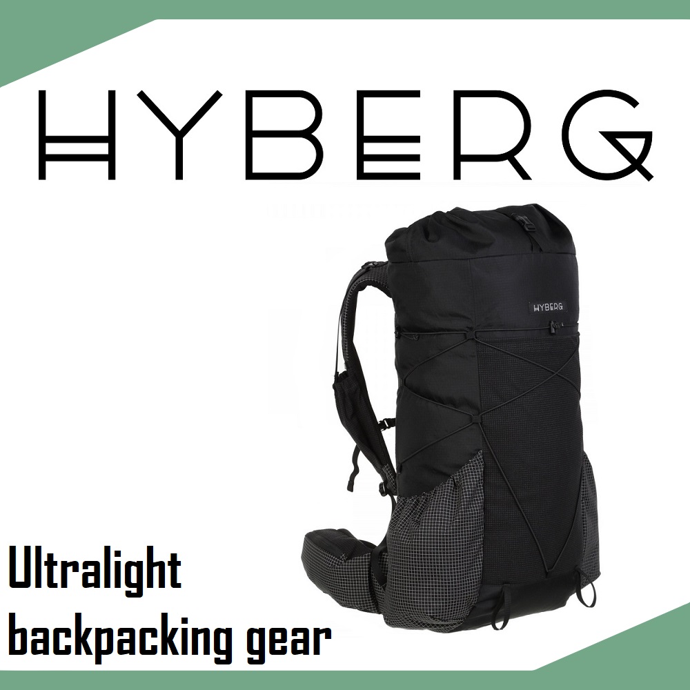hyberg ultralight backpacking gear