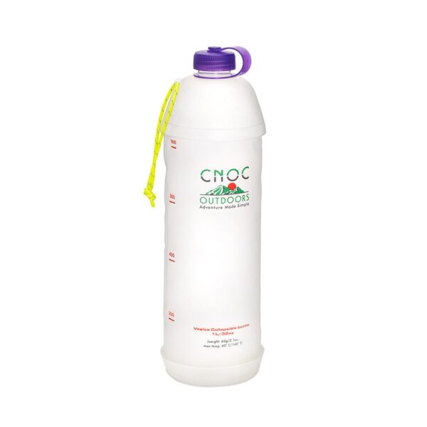 CNOC Vesica opvouwbare waterfles 1 liter - paars2