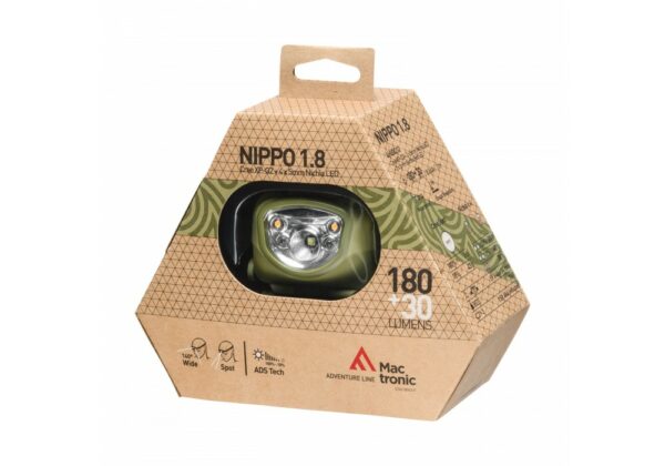 mactronic Nippo 1.8 hoofdlamp (Incl 3x AAA)10
