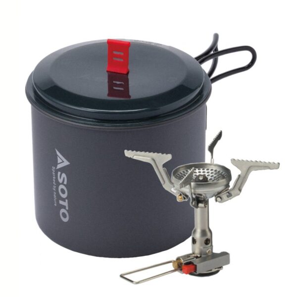 SOTO Outdoors New River pot / Amicus stove set5