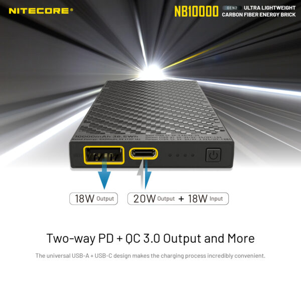 Nitecore NB10000 GEN 2 Ultralight Powerbank 11