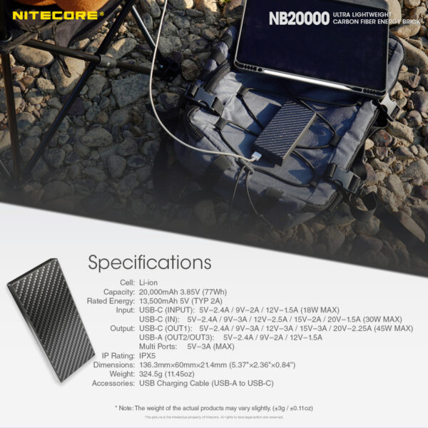 Nitecore NB20000 Powerbank10