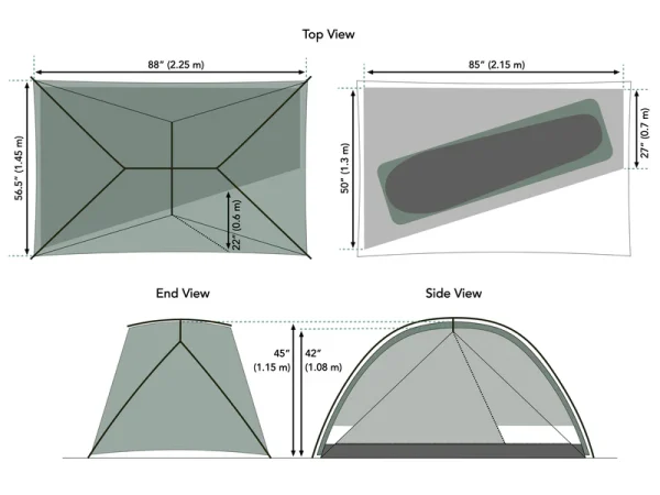 dURSTON x-DOME 1 ULTRALIGHT TENT 12