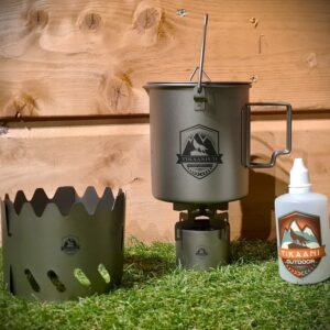 Tikaani Outdoor Titanium Kookset