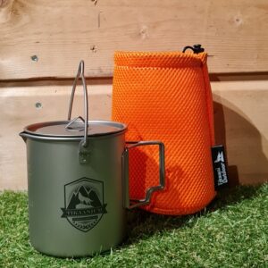 Tikaani Outdoor Titanium 750ml kookpot