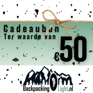 Cadeaubon ter waarde van €50