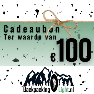 Cadeaubon ter waarde van €100