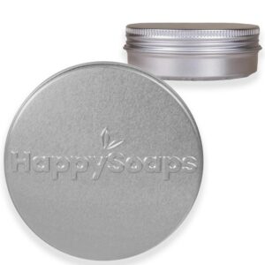 HappySoaps plasticvrij bewaar en reisblikje
