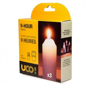 UCO Gear kaarsen (3 x 9 uur)