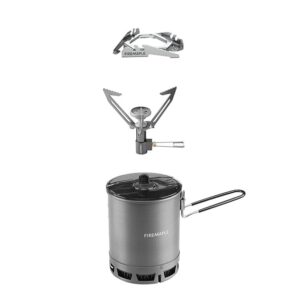 FireMaple Petrel Ultralight cooking system + Hornet II Titanium Stove