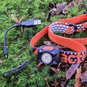 Mactronic Rebel 400 oplaadbare, ultralichte hoofdlamp