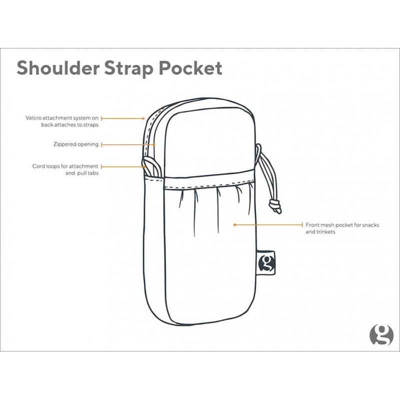 Gossamer Gear Shoulder Strap Pocket - Afbeelding 8