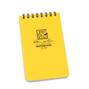 Rite in the Rain notebook 135 7.5 x 12.5 cm Geel