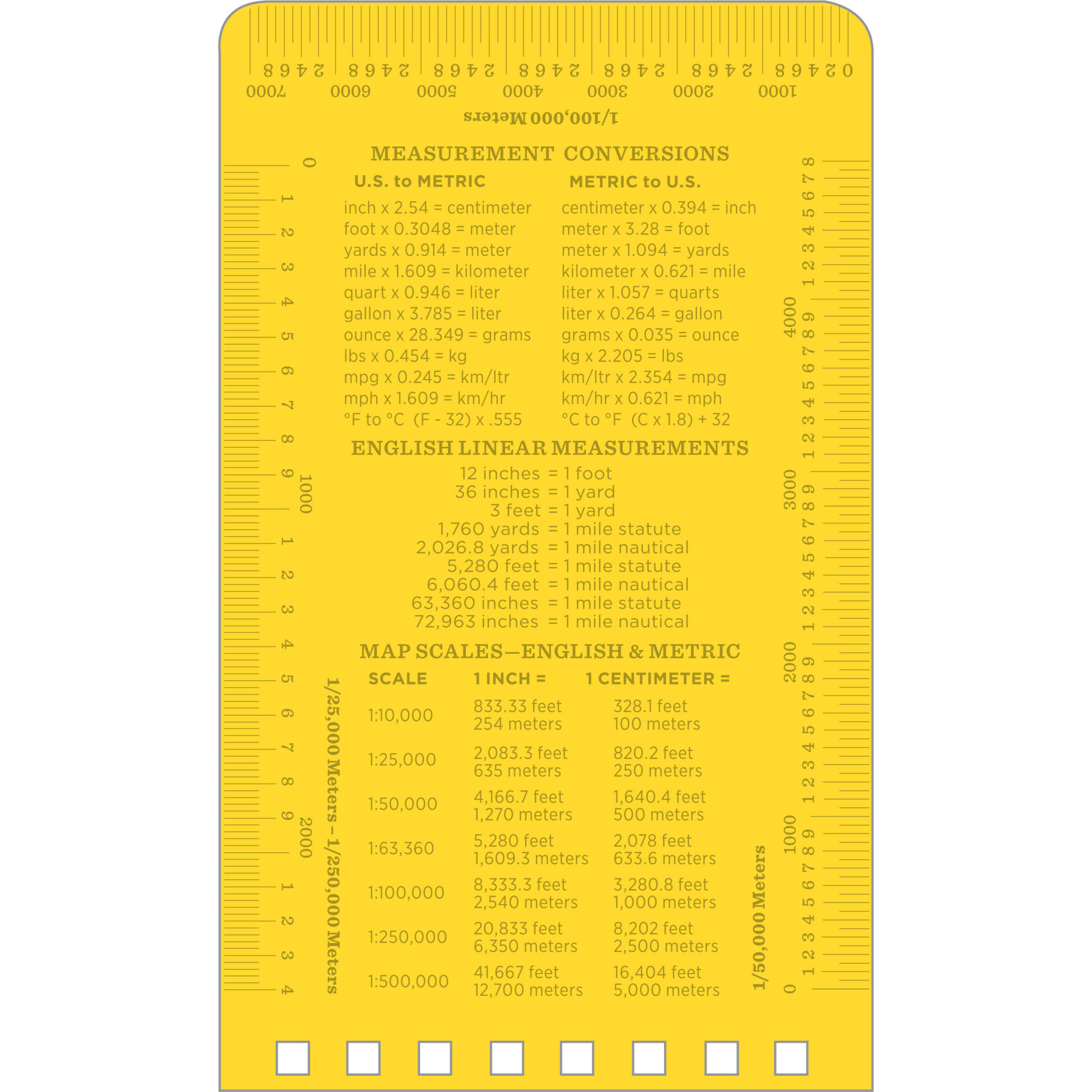 Rite in the Rain notebook 135 7.5 x 12.5 cm Geel - Afbeelding 5
